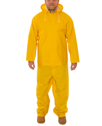 Industrial Yellow Work 3-Piece Rain Suit