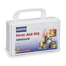 North® by Honeywell White Plastic Unitized First Aid Kit