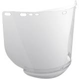 F20 Clear Polycarbonate Face Shield with Chin Cup Protector