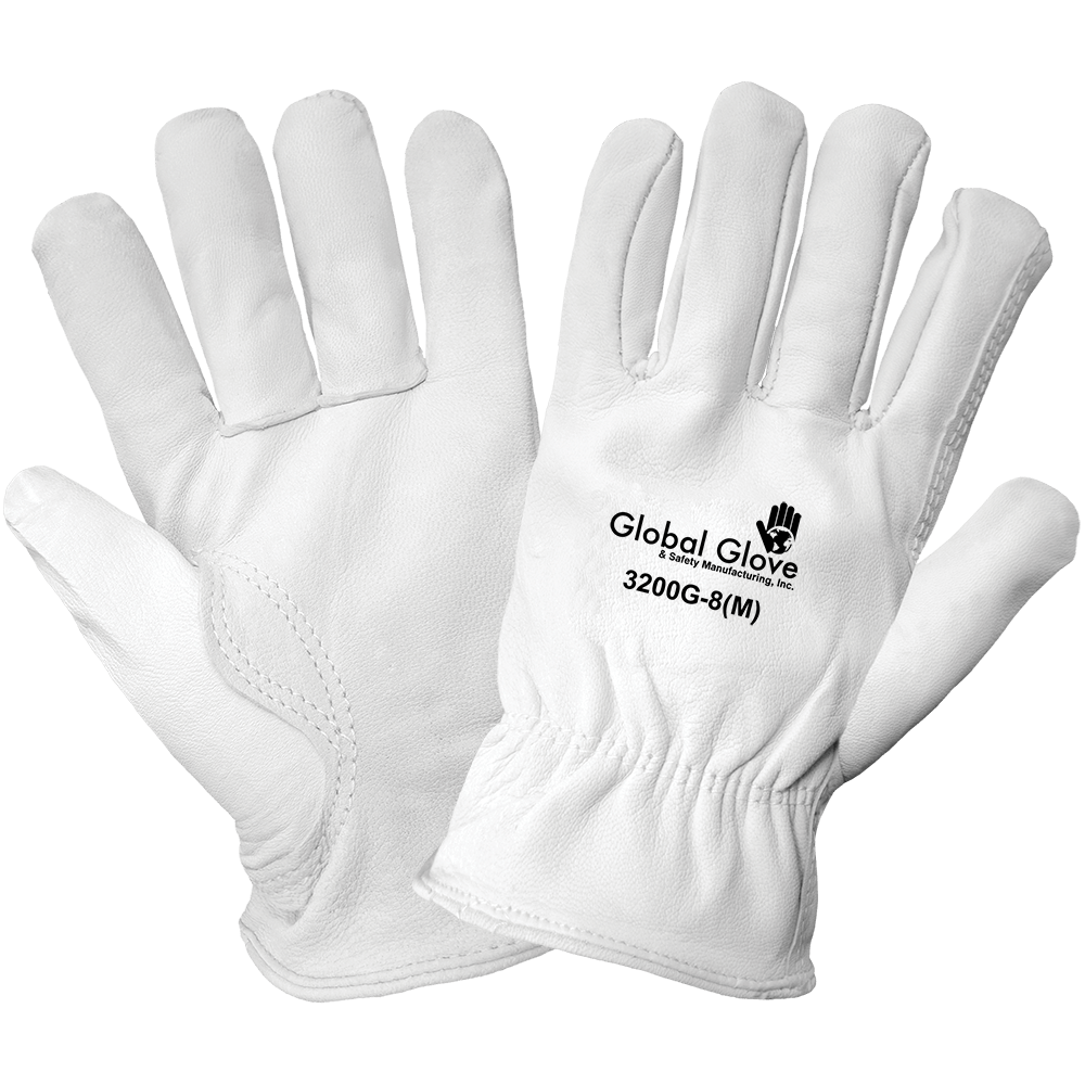 Premium-Grade Goatskin Leather Drivers Glove