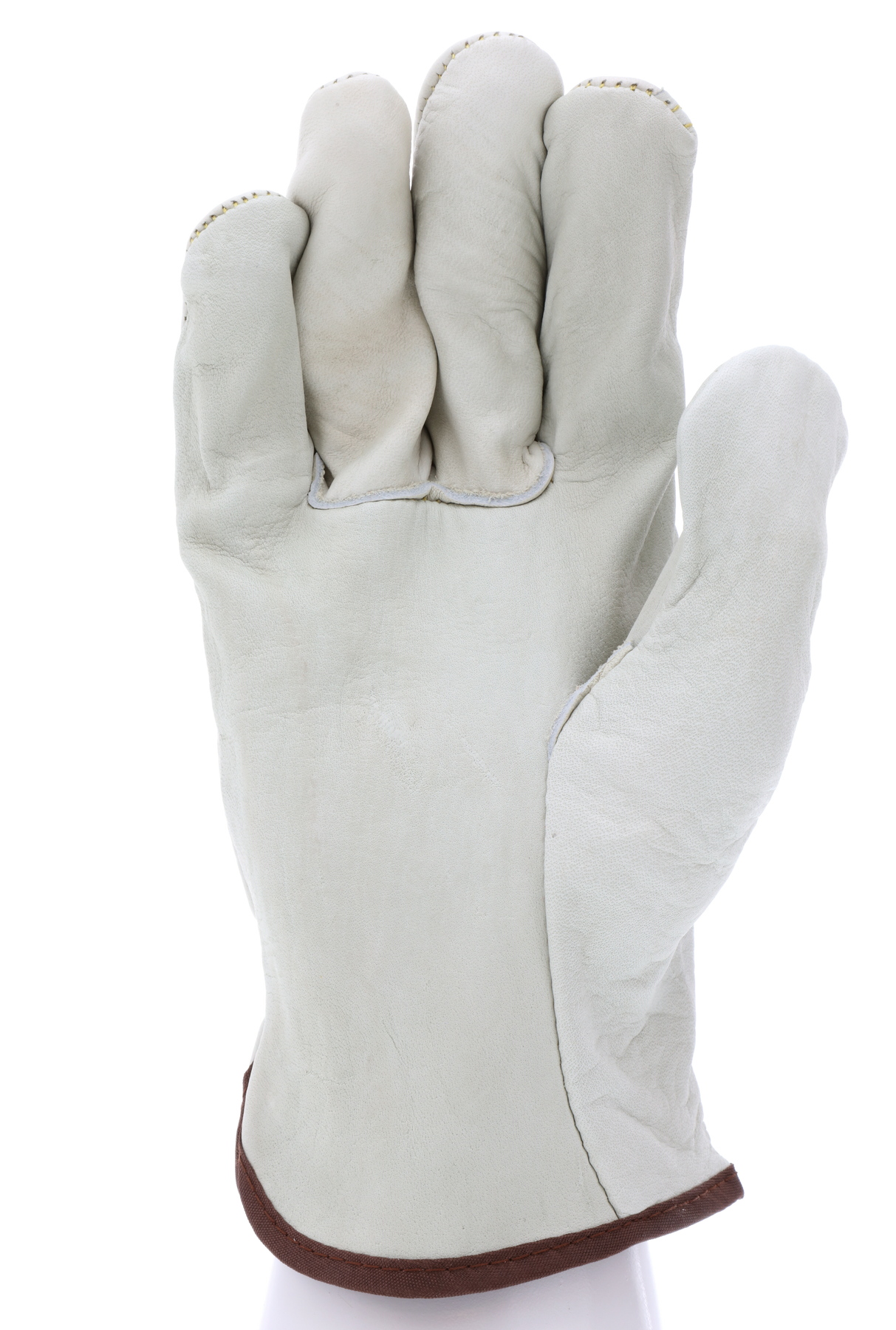 CV Grade Grain Unlined Cow Leather Drivers Gloves