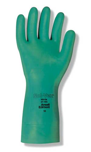 AlphaTec® Solvex® 15 mil 13" Nitrile Glove
