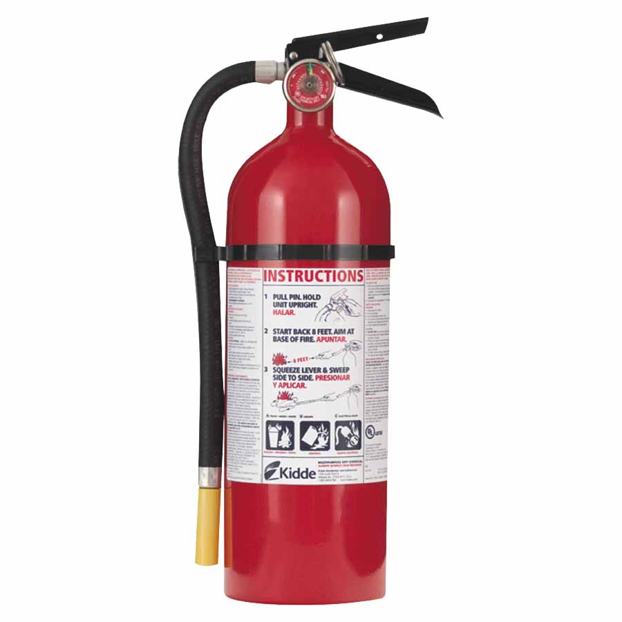 Kidde ProLine™ Multi-Purpose Dry Chemical Fire Extinguisher - ABC Type