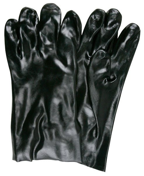 PVC Coated 10" Work Gloves with a Soft Interlock Lining