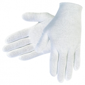 White Inspectors Gloves 100% Cotton