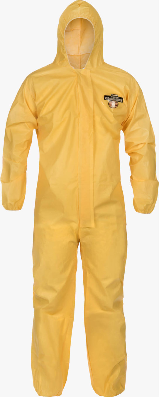 ChemMax® 1 Serged Seam Coverall with Attached Hood