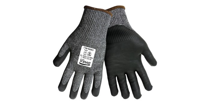 Samurai Glove® Tuffalene® Cut Resistant Foam Nitrile-Coated Palm Gloves